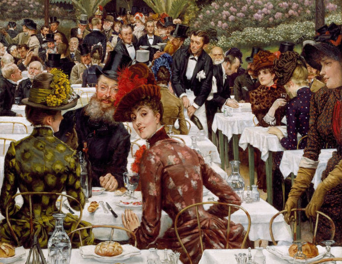 “Painters and Their Wives” by James Tissot