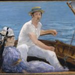 Manet and Modern Beauty Manet paintings - Boating