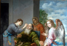 El Greco, Goya, and a Taste for Spain "Tobias Restoring His Father's Sight" ~ Pereda y Salgado