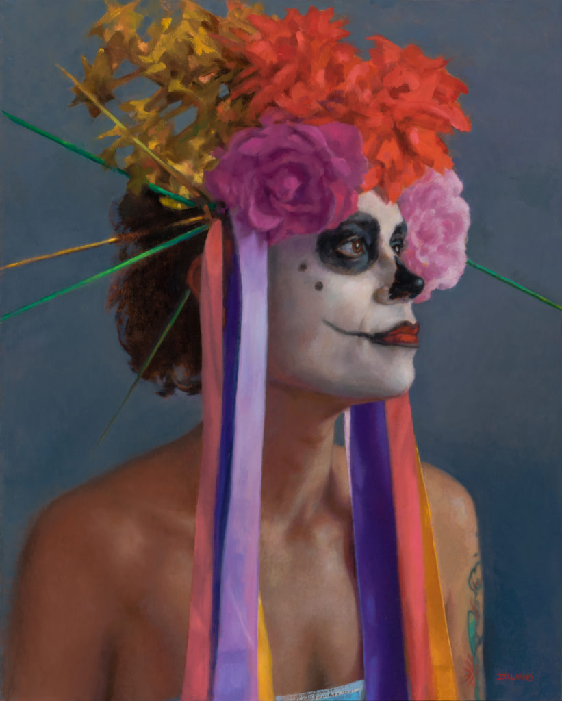 Natalie Italiano, "Remembrance," (2017), 30” x 22”, Oil on canvas