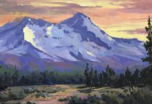 Central Oregon: Small Works Show and Sale Randall Tillery, “Ever Changing Sky”