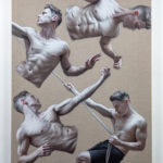 Portraiture 2020 Ben Ashton, “Hang,” oil on linen, 35 x 27
