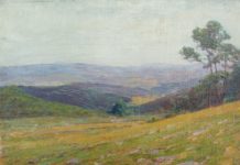 A Century of Connecticut Creativity John Henry Niemeyer (American, 1839–1932), “Landscape,” 1900, oil on canvas. 20 x 22 in. New Haven Paint & Clay Club Collection