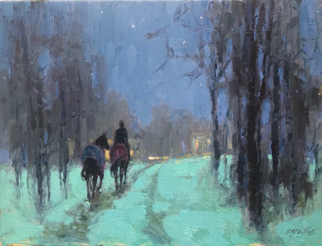 Impressionist paintings - Elise Phillips - Heading for Home