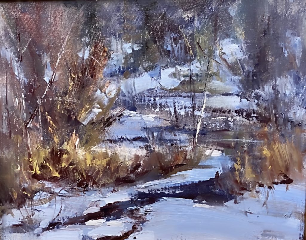 Impressionist paintings - Kaye Franklin - Early Winter