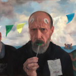 American Women Artists: 2020 Winners “Head Study of Matthew Innis” by Nicole Moné, Oil on panel, 18” x 36”