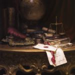 Symbols in Art: The Traveler’s Desk PleinAir Salon - Lyubena Fox - FineArtConnoisseur.com