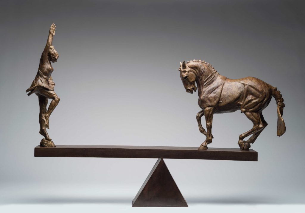 Contemporary sculptures and equine art - Diana Reuter-Twining