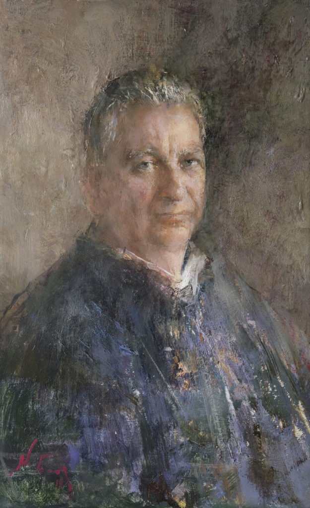 Nikolai Blokhin portrait of Eric Rhoads - FineArtConnoisseur.com