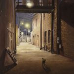 Oil Painting Spotlight: “Alley Kitty” by John Whytock PleinAir Salon Contemporary oil paintings - John Whytock - FineArtConnoisseur.com