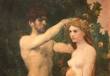 A Dossier of Delaunay’s “Daphnis and Chloe” Detail of "Daphnis and Chloe" Jules-Élie Delaunay
