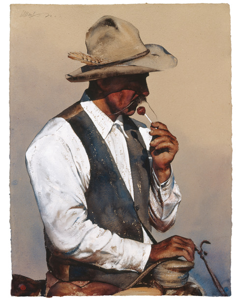 Western art cowboy paintings
