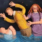 On Being Human Vera Barnett, "Classical Plastique: Rose-Colored Glasses," 2009, oil on linen