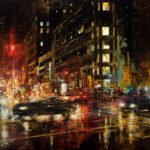 Painting the Spaces in Between collecting art - oil painting nocturnes