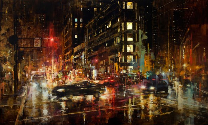 collecting art - oil painting nocturnes