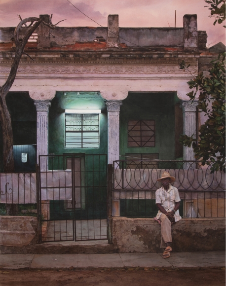 Watercolor paintings of Cuba