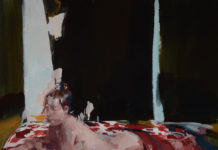 Scrambling for Grace Contemporary figurative art