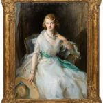 Centerpiece Lot by Philip de László Sells for Six Figures "The Honourable Mrs. Philip Leyland Kindersley, nee Oonagh Guinness, later Lady Oranmore and Browne"