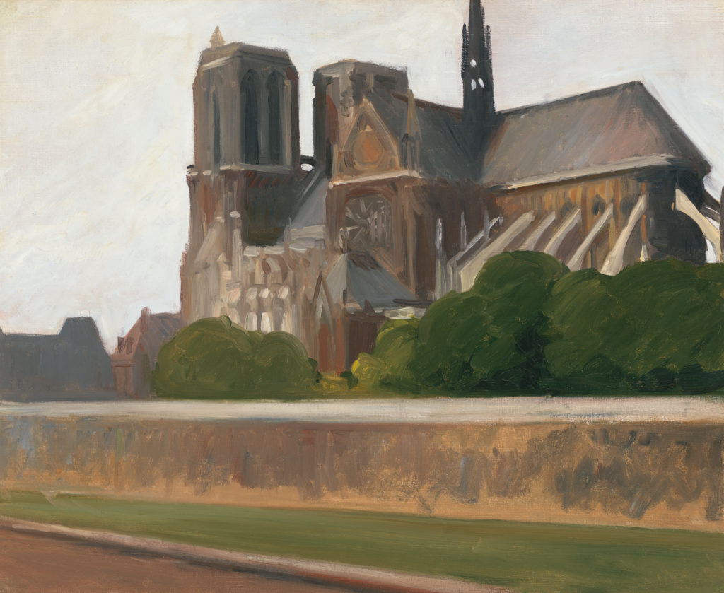 Edward Hopper paintings of Paris