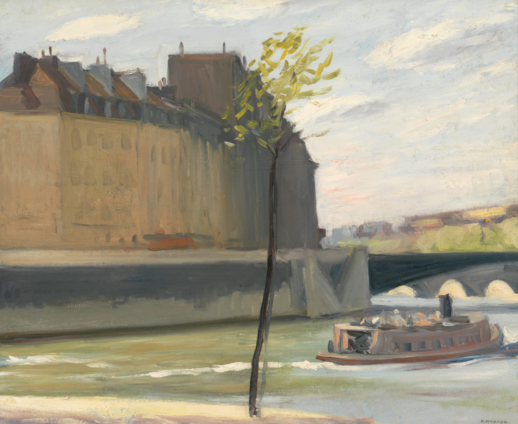 Edward Hopper paintings of Paris