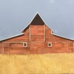 3 New Paintings by Charlie Hunter landscape oil paintings