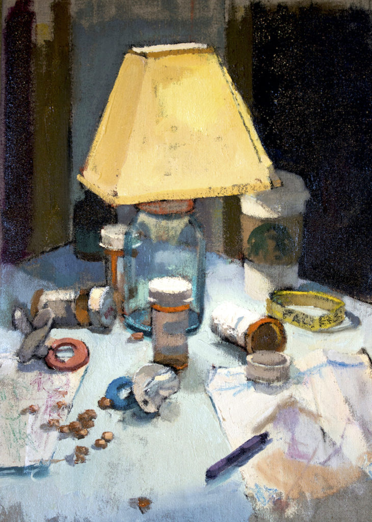Contemporary still life oil paintings