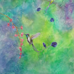 Global Garden: Oil Paintings, Etchings, and Drawings “Marvelous S” 2019; Oil on Panel; 40 x 30 inches