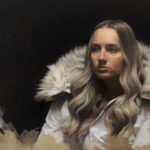 50 Drawings, Paintings, and Sculptures From Recent Grads Portrait painting of a woman in a coat