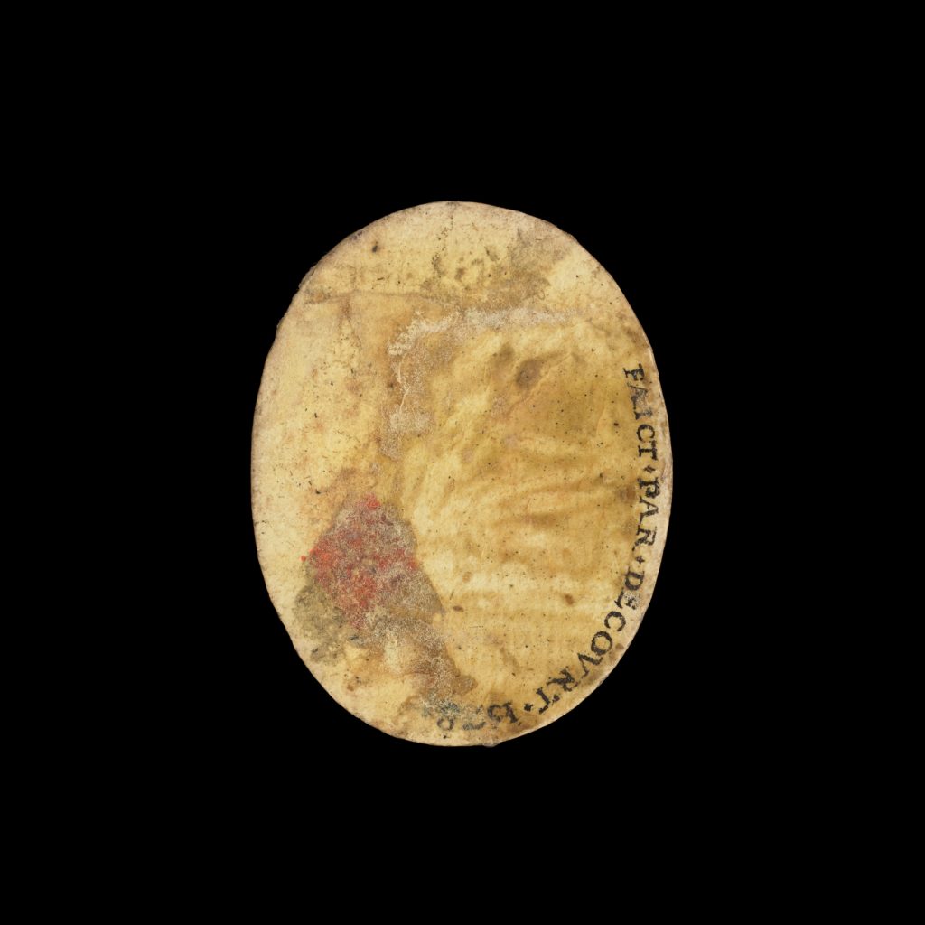 Conservation of portrait of Henri III
