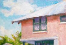 Sonoran Plein Air Painters Capture the Light Julia Patterson, "Meyer Market"