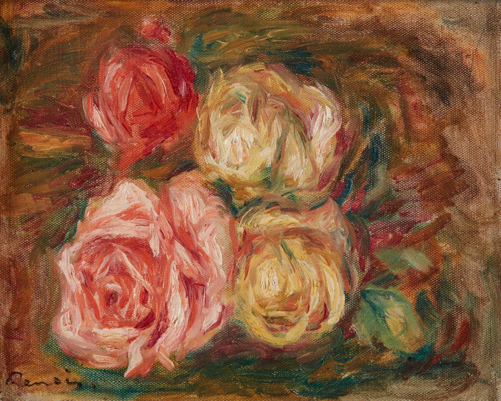 Pierre-Auguste Renoir, "Roses"