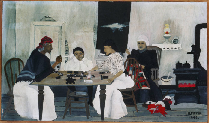 Horace Pippin Domino Players painting