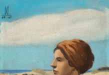 Manning Williams: Reinventing Narrative Painting Portrait painting of a woman