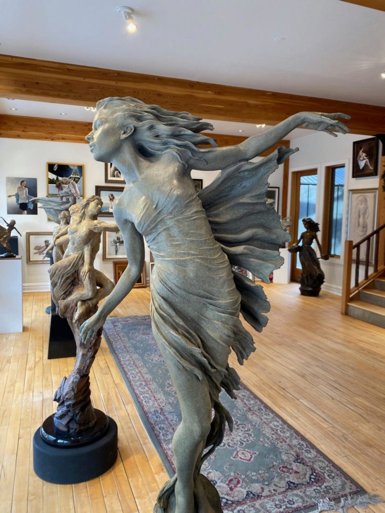 figurative art sculpture at Cordair art galleries