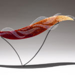 Featured Artwork: Denise Bohart Brown kiln-formed glass creation