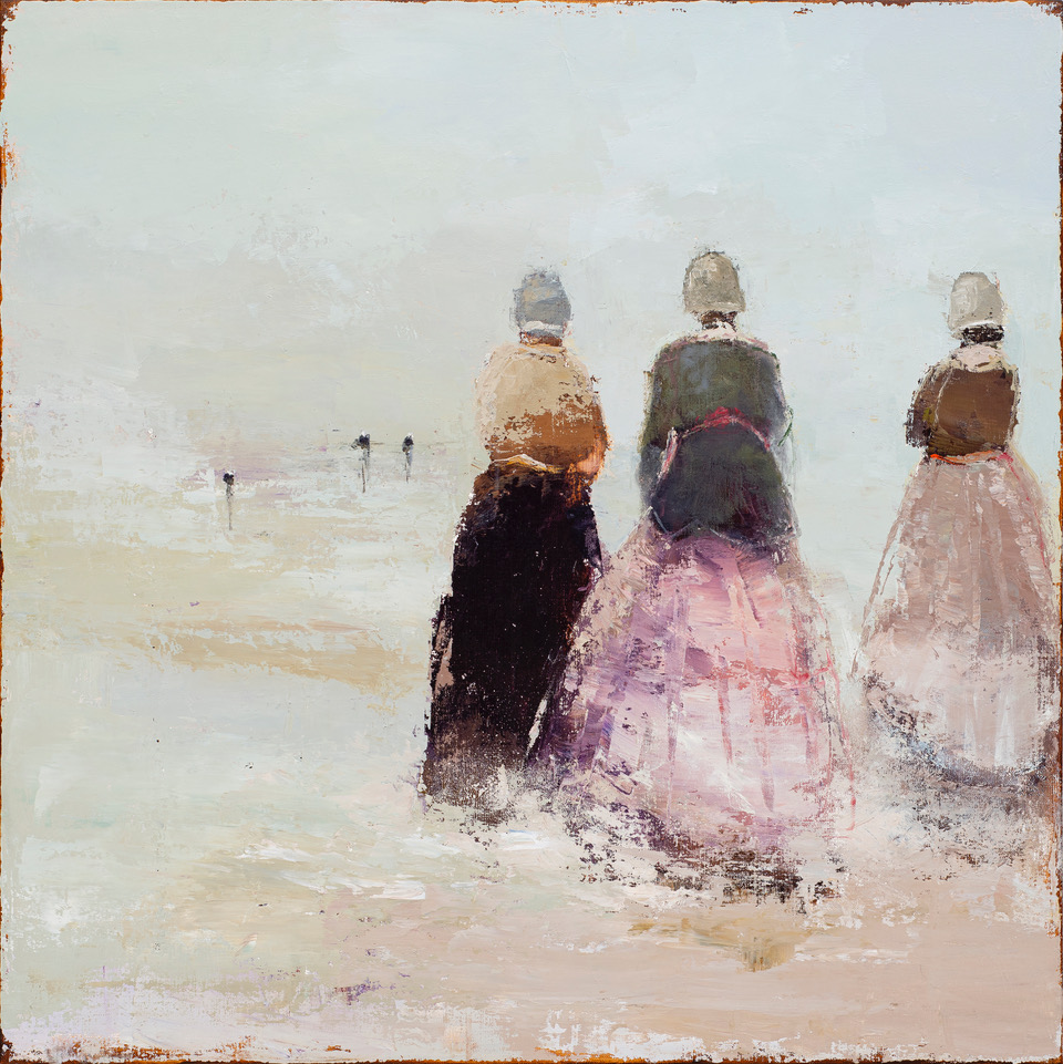 Painting of three women