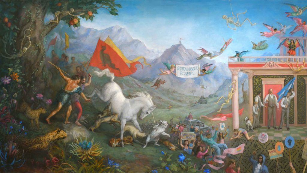 Contemporary narrative painting