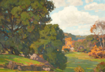 “Dean of SoCal Landscape Painters” Leads Bonhams Sale Landscape painting by William Wendt