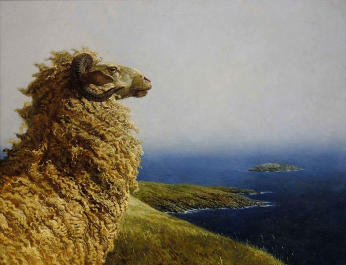 Jamie Wyeth paintings - Islander