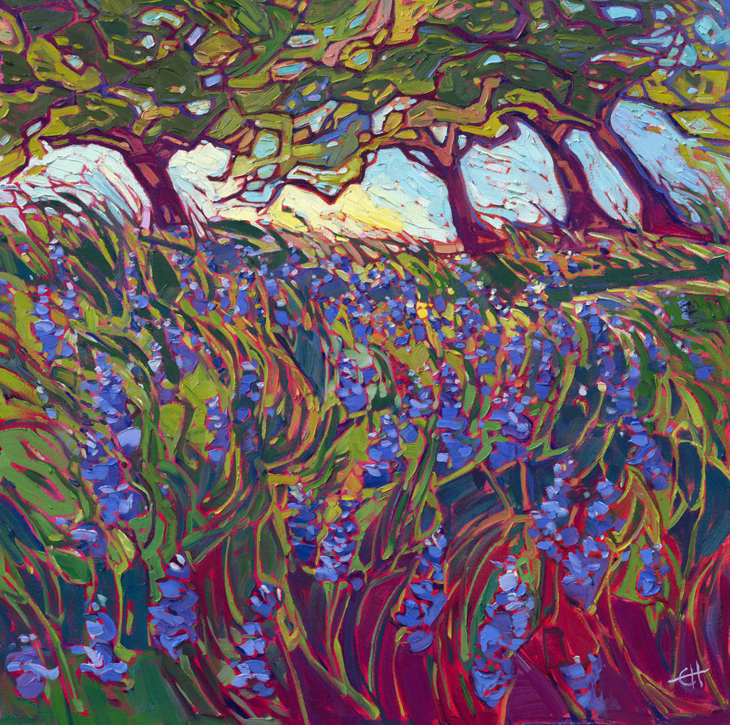 “Lupin Blooms” by Erin Hanson
