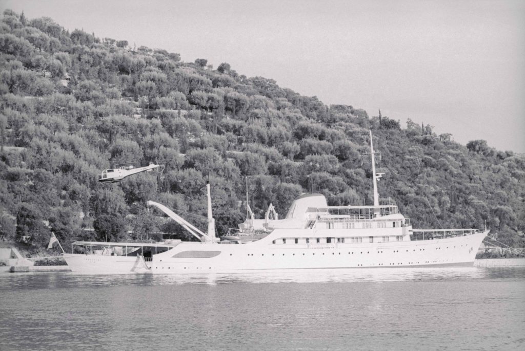 Aristotle Onassis' yacht, Christina