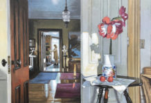 Featured Artwork: Brian Keeler Oil painting of house interior
