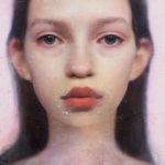 Featured Artwork: Lavely Miller presented by The Bennett Prize Acrylic portrait of a girl