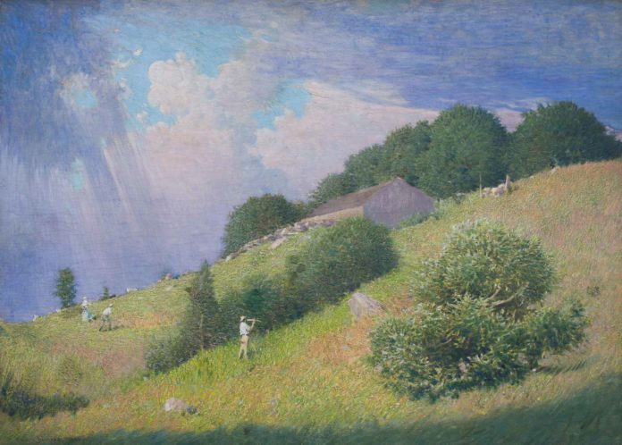 Frank Vincent DuMond landscape painting