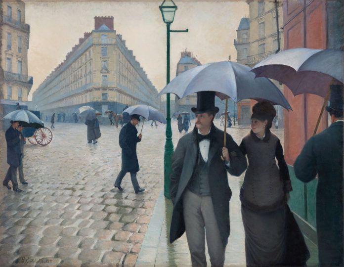 Paris Street: Rainy Day painting