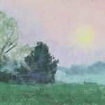 Featured Artwork: Carol Strock Wasson Pastel painting of a landscape