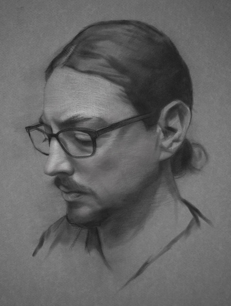 Portrait drawing - David Jon Kassan