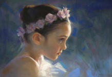 Our Pastel Pick: The Wonder of “Wonder” Pastel portrait of a ballerina