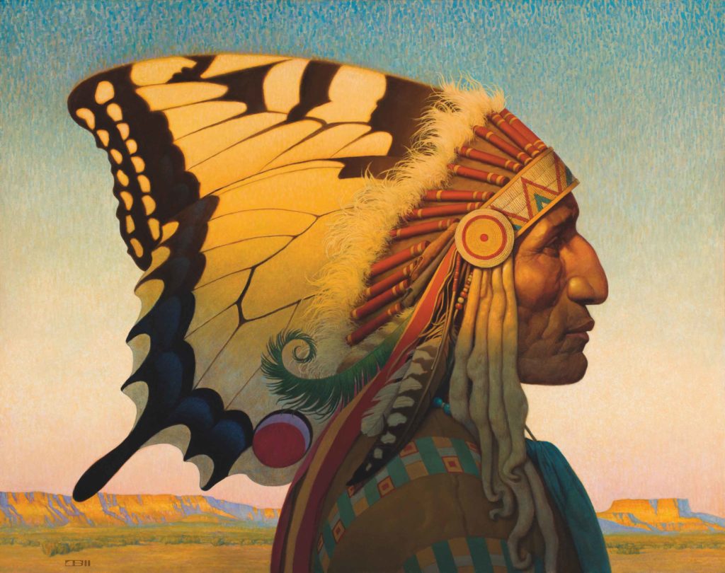 Paintings of Native Americans - Thomas Blackshear