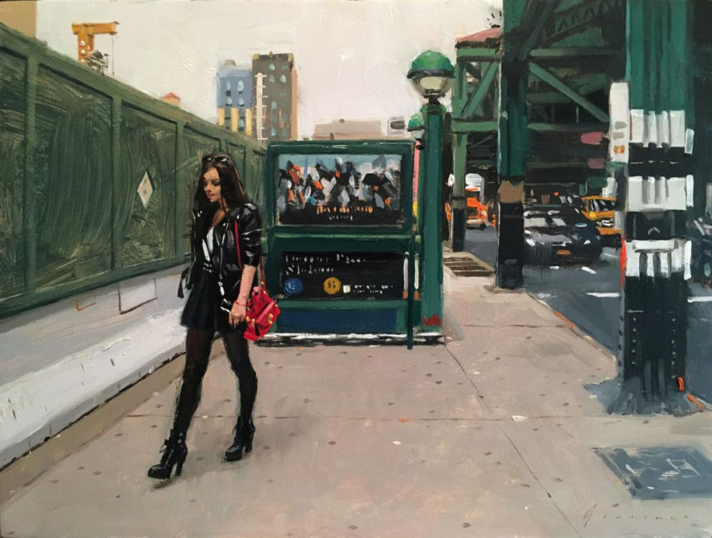 Contemporary artist - paintings of Brooklyn
